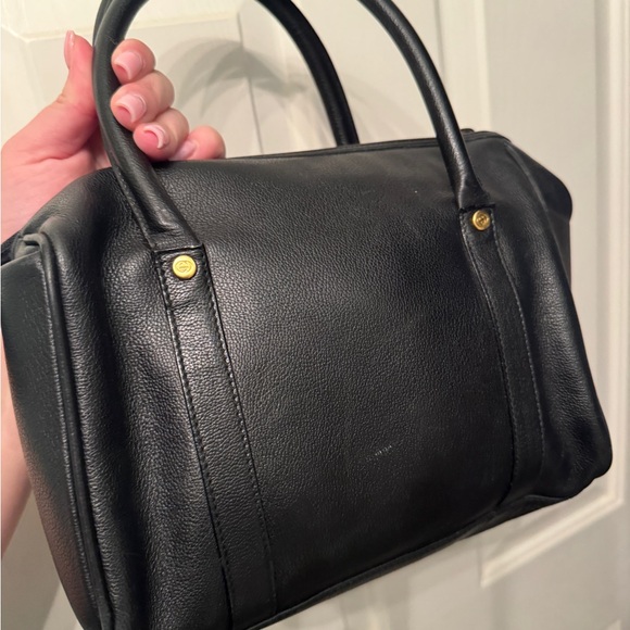 Gucci Vintage Black Leather Barrel Satchel - Picture 4 of 11